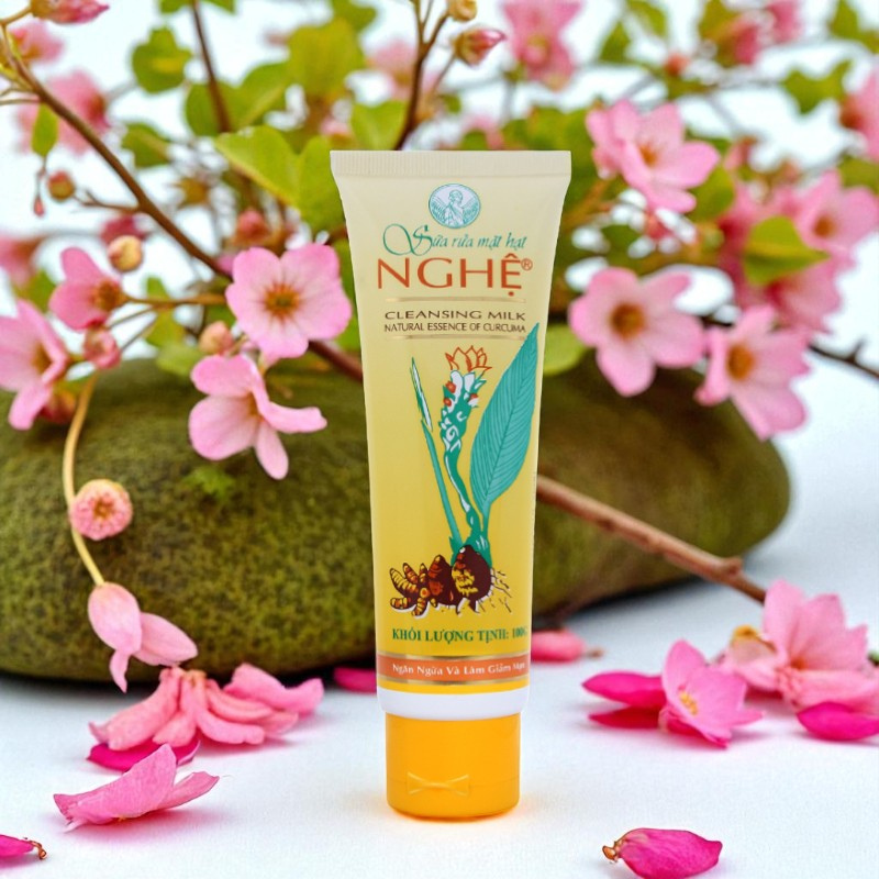 Sữa Rửa Mặt Hạt Nghệ Thorakao 100g Sữa Rửa Mặt Hạt Nghệ Thorakao 100g