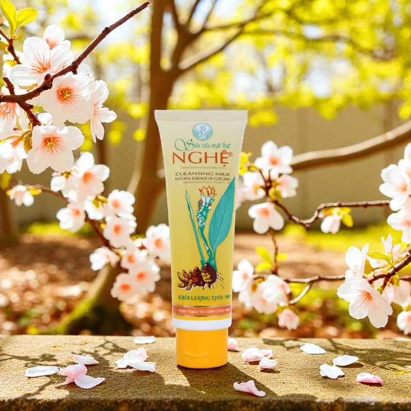 Sữa Rửa Mặt Hạt Nghệ Thorakao 100g Sữa Rửa Mặt Hạt Nghệ Thorakao 100g