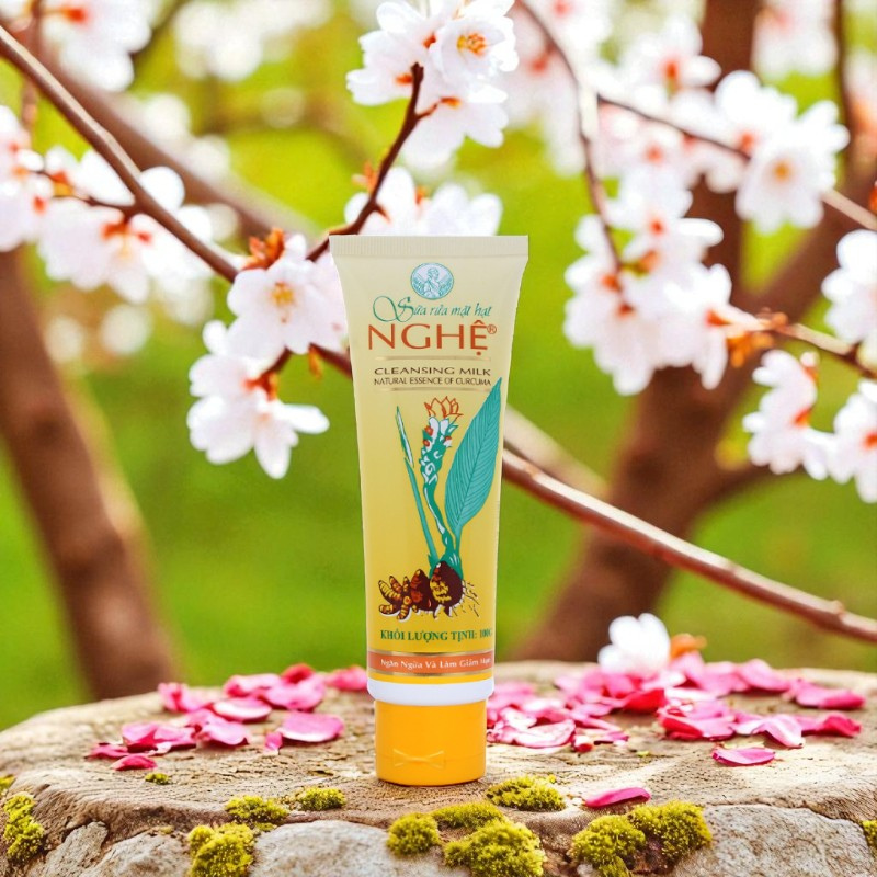 Sữa Rửa Mặt Hạt Nghệ Thorakao 100g Sữa Rửa Mặt Hạt Nghệ Thorakao 100g