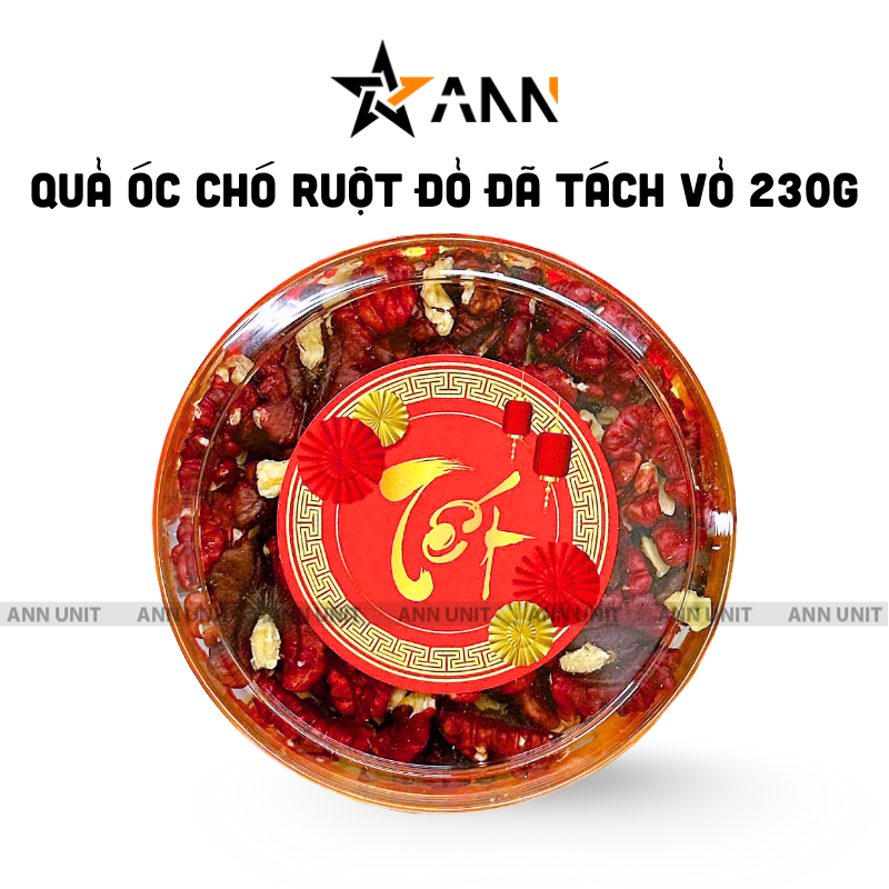 26971_164_20251106102912.png Quả Óc Chó Ruột Đỏ Tách Vỏ 230g - Hộp Tròn Nhỏ Hộp Quà Tết 2026 - QOCTVHTN230G