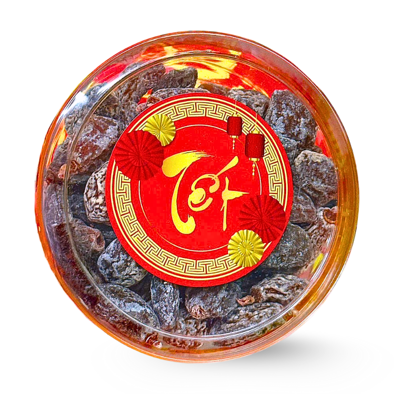 Giá sỉ ô Mai Mơ 300g Hộp Tròn Nhỏ Hộp Quà Tết 2026 Giá sỉ ô Mai Mơ 300g Hộp Tròn Nhỏ Hộp Quà Tết 2026