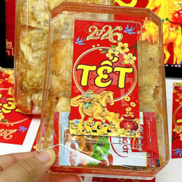 Cá Bống Tẩm Gia Vị 150g Miếng - Hộp Chữ Nhật Nhỏ - CBTGVM150GHCNN