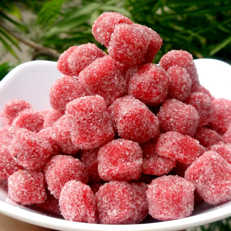 Bỏ sỉ ô Mai Dâu Đỏ 300g Hộp Tròn Nhỏ Bỏ sỉ ô Mai Dâu Đỏ 300g Hộp Tròn Nhỏ