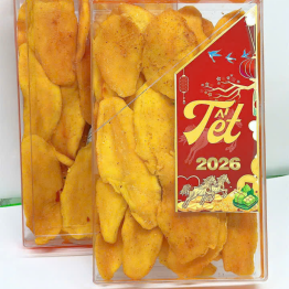 Xoài Sấy Dẻo Muối Ớt Thơm Ngon 500g - XSDMO500G