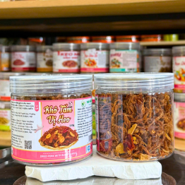 Khô Tẩm Vị Heo 150g Hộp Pet Thơm Ngon - KTVHHP150G