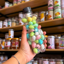 Kẹo Socola Trứng 200g - Chai Gấu Nhỏ - KTSCGN200G