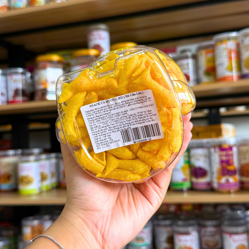Snack Hương Bò Snack Cá Voi 250g - Hộp Gấu Lớn Snack Hương Bò Snack Cá Voi 250g - Hộp Gấu Lớn