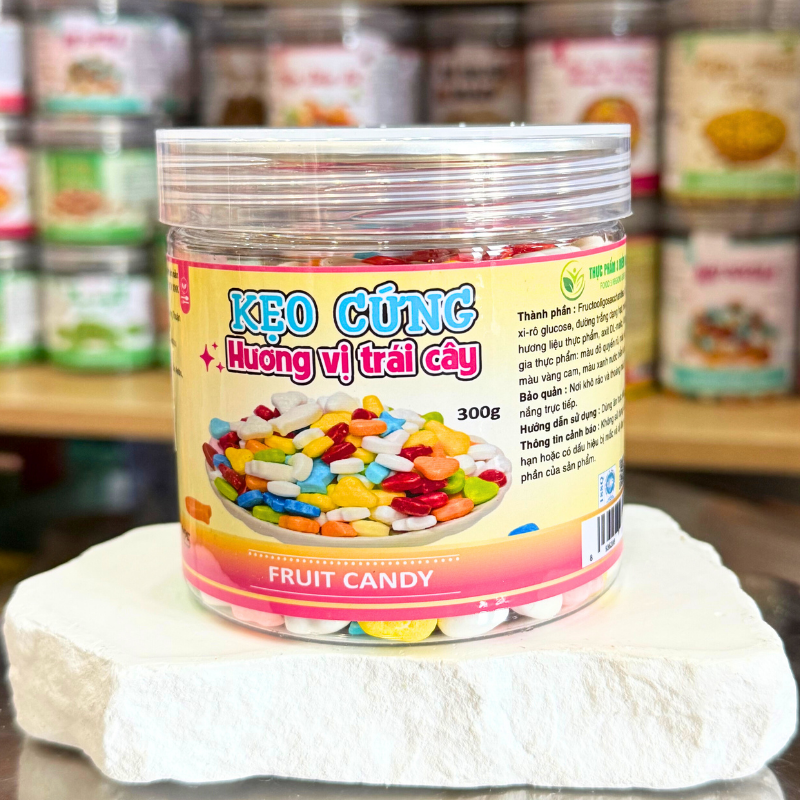 Giá sỉ kẹo Cứng Ngũ Sắc Hương Vị Trái Cây Mini 300g - Hộp Pet Giá sỉ kẹo Cứng Ngũ Sắc Hương Vị Trái Cây Mini 300g - Hộp Pet