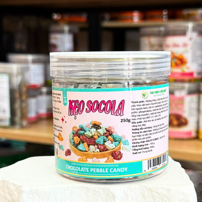 Giá sỉ kẹo Socola Sỏi Đá Mini 250g - Hộp Pet Giá sỉ kẹo Socola Sỏi Đá Mini 250g - Hộp Pet