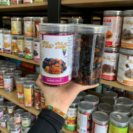 Nho Khô - Nho Vàng Thơm Ngon 500g - Hũ Pet - NKNVHP500G