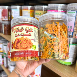 Khô Gà Lá Chanh Thơm Ngon 200g - Hộp Pet - KGLCHP200G