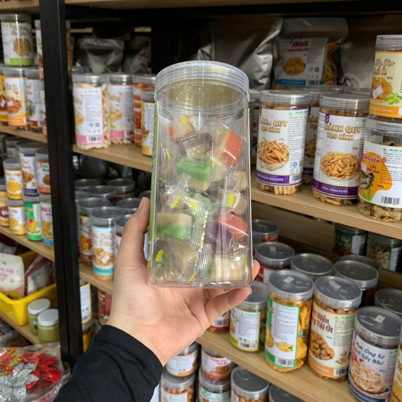 Kẹo Dừa Ít Đường Mix Vị Thơm Ngon 300g - Hũ Pet Kẹo Dừa Ít Đường Mix Vị Thơm Ngon 300g - Hũ Pet