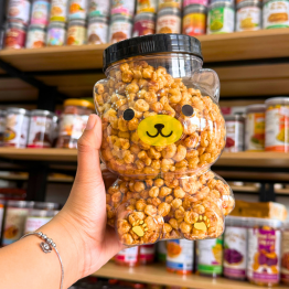 Bắp Tỏi Ớt Đậm Vị 450g - Hộp Gấu Lớn - BTOHGL450G