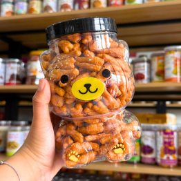 Bánh Đùi Gà Thơm Ngon 400g - Hộp Gấu Lớn - BDGHGL400G