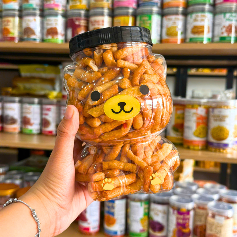 Thèo Lèo Mặn Thơm Ngon 400g - Hộp Gấu Lớn Thèo Lèo Mặn Thơm Ngon 400g - Hộp Gấu Lớn