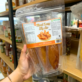 Khoai Lang Sấy Dẻo Thơm Ngon 500g - Túi Zip Trong - KLSDTZT500G