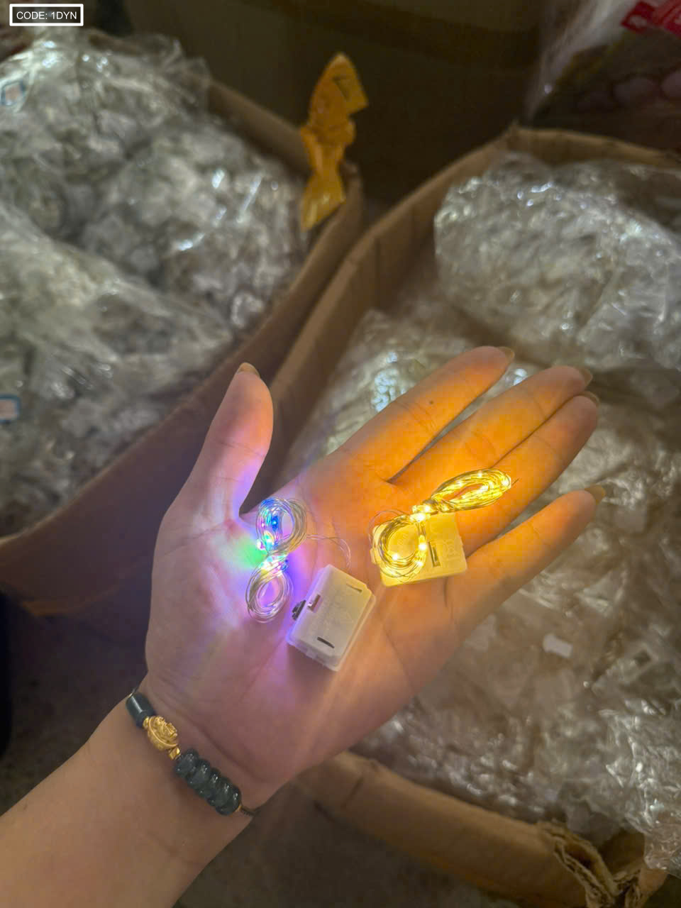 Bỏ sỉ 1 Dây ĐÈN CHỚP PIN ĐỦ MÀU & MÀU VÀNG loại 1m Bỏ sỉ 1 Dây ĐÈN CHỚP PIN ĐỦ MÀU & MÀU VÀNG loại 1m