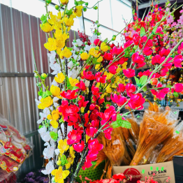 1 CÀNH HOA ĐÀO CỔ - Loại Dài - 1CNHHOA