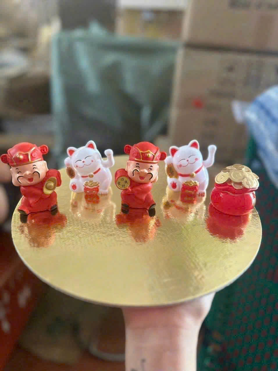 Giá sỉ tƯỢNG NHỰA THẦN TÀI - MÈO - HỦ VÀNG Giá sỉ tƯỢNG NHỰA THẦN TÀI - MÈO - HỦ VÀNG