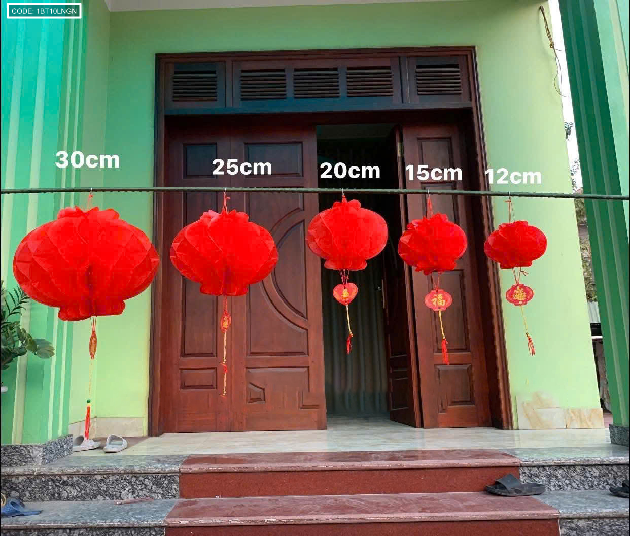 Phân phối 1 Bịt 10 LỒNG ĐÈN GIẤY ( F35 / 30CM ) Phân phối 1 Bịt 10 LỒNG ĐÈN GIẤY ( F35 / 30CM )