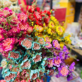 1 Cành HOA GẠO XỐP Nhiều Màu - 1CNHHOAGO