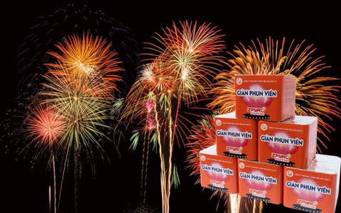 27368_phao-hoa-bo-quoc-phong_20251120011556.png Pháo Hoa Z121 Giàn Phun Viên Loại 25 Ống - Hộp Cam - Mẫu Chào Xuân 2026 - GINPHUNVIN