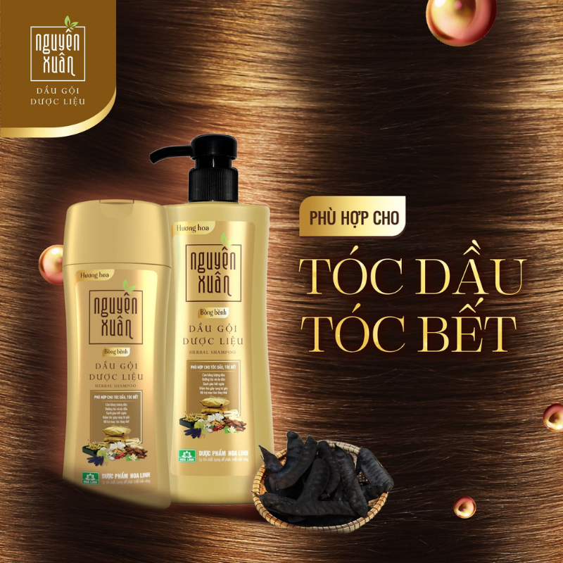27384_46_20251213155543.png Dầu Gội Dược Liệu Nguyên Xuân Cho Tóc Dầu Bết 450ml - Chai Vàng Đậm - DGTDNXVD450