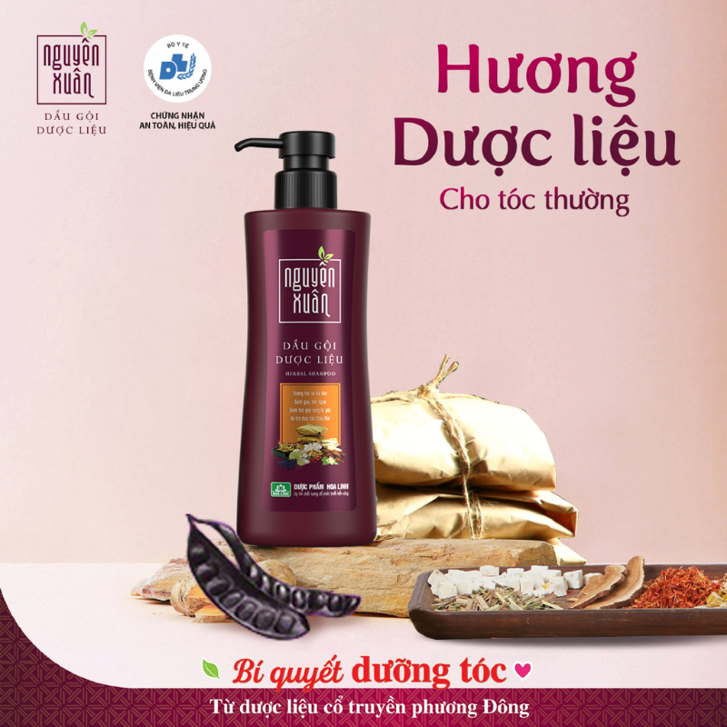 27387_80_20251213160006.png Dầu Gội Dược Liệu Nguyên Xuân Cho Tóc Thường 450ml - Chai Đỏ - DGTDNXCD450