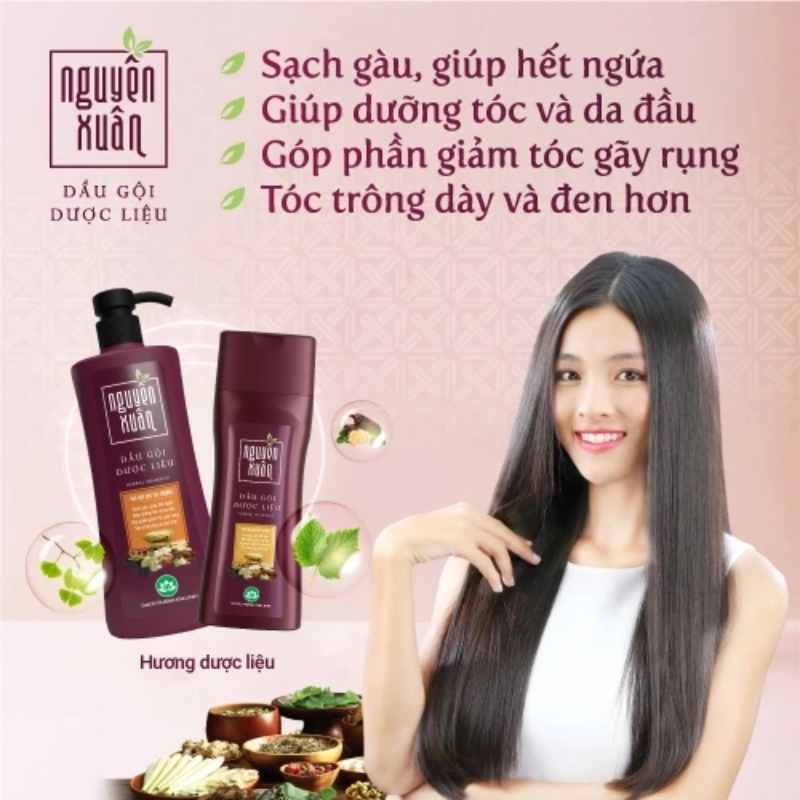 27394_37_20251213153610.png Dầu Gội Dược Liệu Nguyên Xuân Cho Tóc Thường 250ml - Màu Đỏ - DGTDNXD250