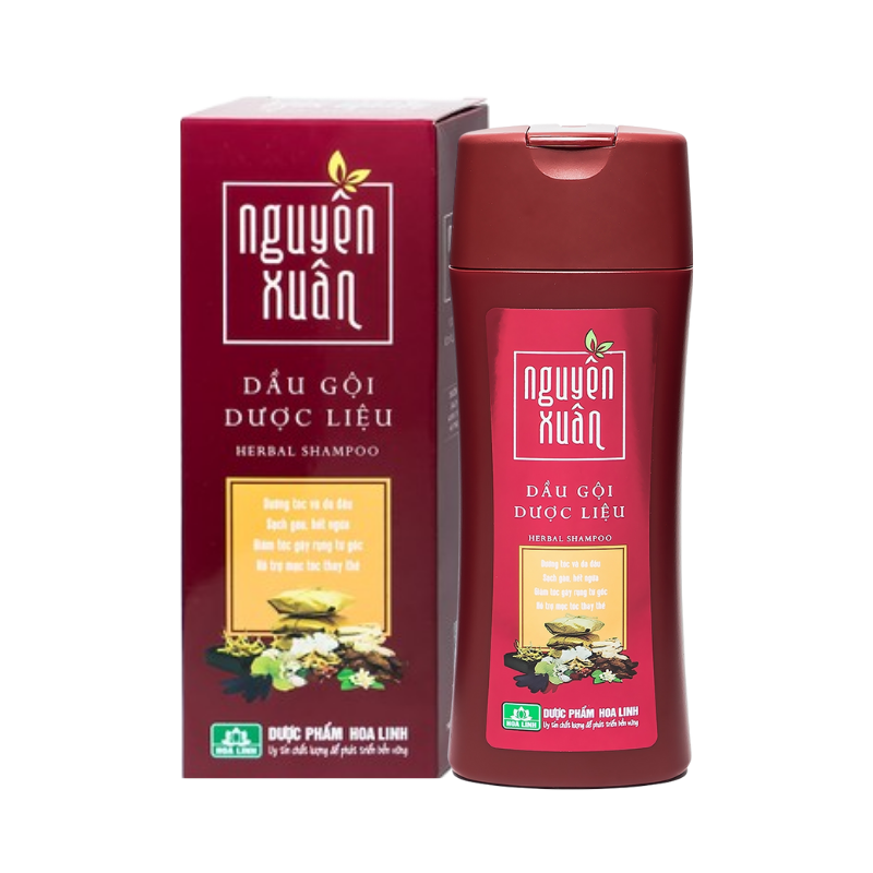 Dầu Gội Dược Liệu Nguyên Xuân Cho Tóc Thường 250ml - Màu Đỏ Dầu Gội Dược Liệu Nguyên Xuân Cho Tóc Thường 250ml - Màu Đỏ