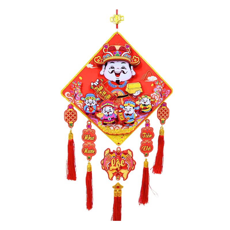 Nguồn sỉ dây reo 3d Vuông Tràn Trí Tết 40cm Nguồn sỉ dây reo 3d Vuông Tràn Trí Tết 40cm