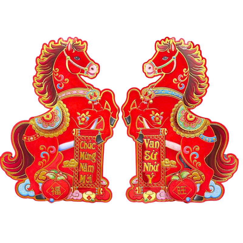 27436_153_20251126122227.png Cặp 2 Tranh Dán Cửa Ngựa - Tranh Dán Trang Trí Tết 80cm - TDC04