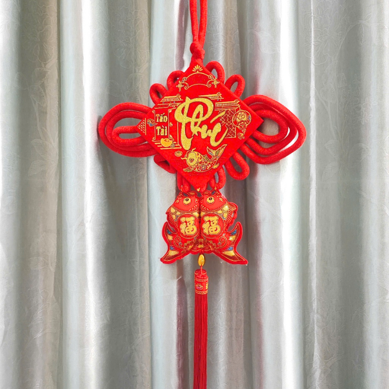 27447_43_20251127094233.png Khánh Nhung Đỏ Chữ Phúc 3D - Liễn Vuông Cá Chép Nhung Đỏ Trang Trí Tết - 16cm - TLN05