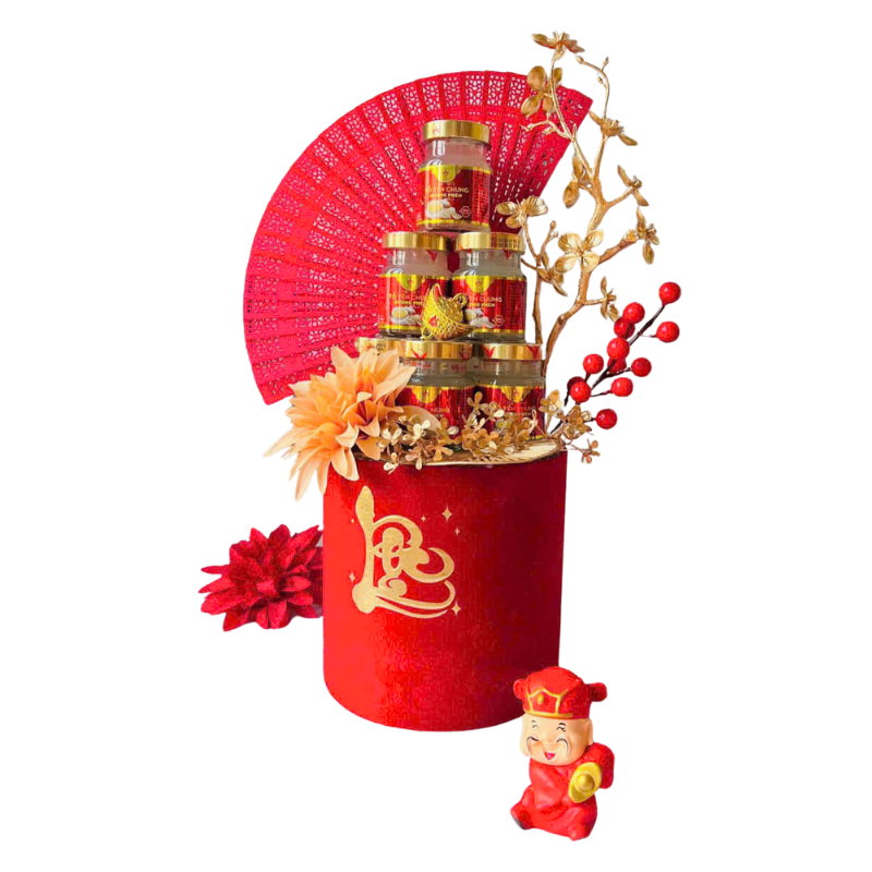 27453_232_20251127111742.png Tháp Yến Xào Trụ Đông Đào Đỏ Trang Trí Tết - Tráp Yến Xào Tết - TDDTTT01