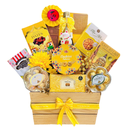 Hộp Quà Tết Rượu Bánh Kẹo - Quà Tặng Tết - Quà Trang Trí Tết - QTTT26