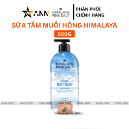 Sữa Tắm Muối Hồng Himalaya Pink Cool & Freeze Làm Sạch Dưỡng Ẩm 500g - 8801051311402
