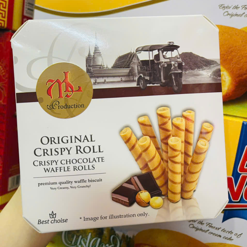 Hộp Bánh Quế Cuộn Original Thơm Ngon - Bánh Original Trang Trí Tết Hộp Bánh Quế Cuộn Original Thơm Ngon - Bánh Original Trang Trí Tết