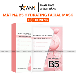 Hộp 10 Miếng Mặt Nạ B5 Hydrating Facial Mask Màu Hồng Cam - 8805079625848