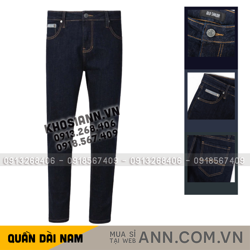 27630_108_20251213100413.png Quần Jean Dài Nam Form Slim-fit Old Sailor - 7288 - QB456