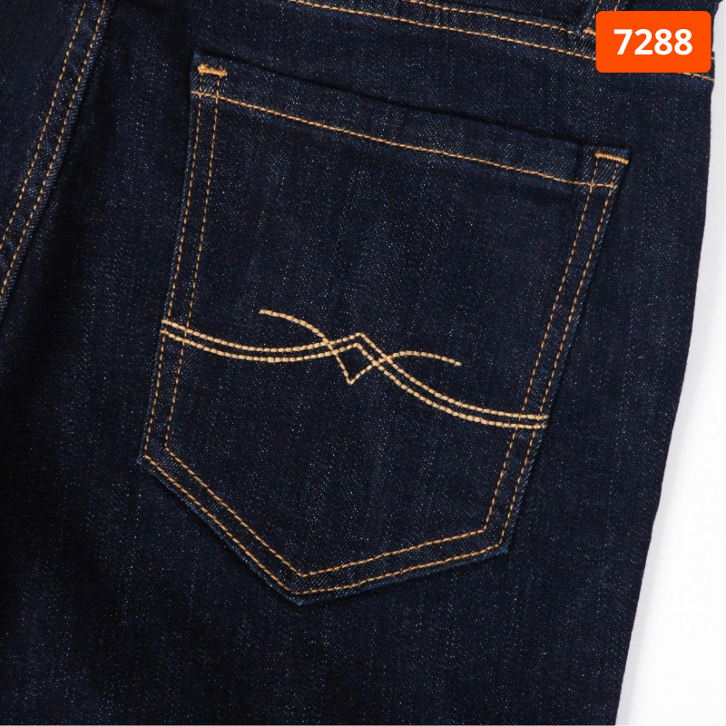 27630_125_20251213173601.png Quần Jean Dài Nam Form Slim-fit Old Sailor - 7288 - QB456