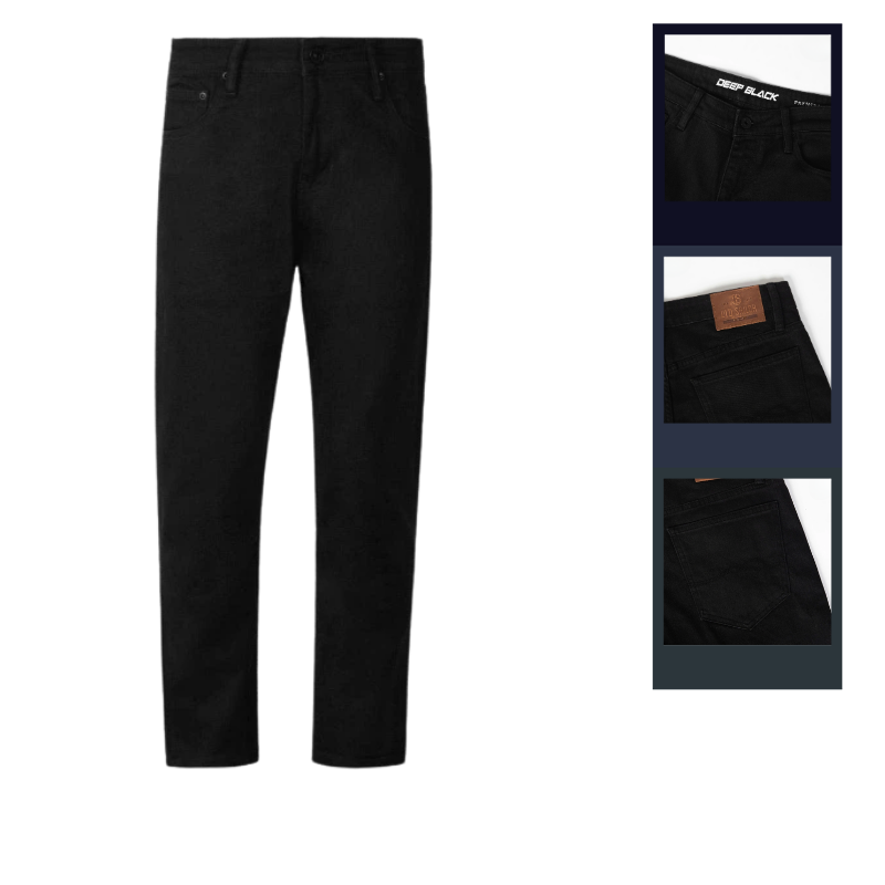 27634_151_20251213103407.png Quần Jean Dài Nam Form Slim-fit Old Sailor - 7356 - QB460
