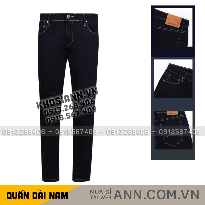 27641_129_20251213142825-1.png Quần Jean Dài Nam Form Slim-fit Old Sailor - 7278 - QB467