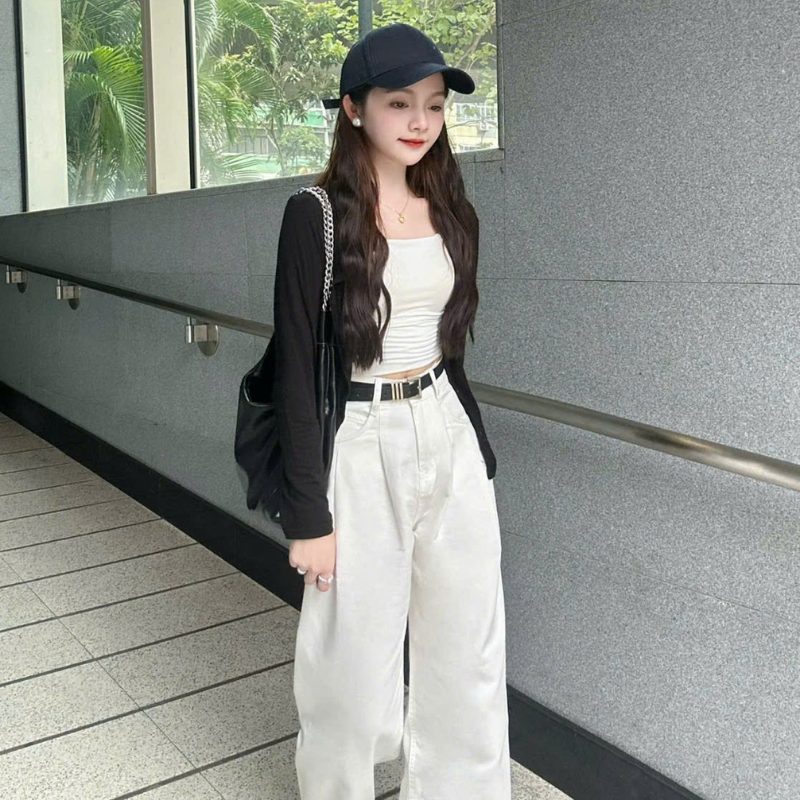 27651_98_20251215111430.png Quần Jeans Nữ Trơn Ống Rộng Vải Dày Mềm Không Co Giãn - QG291