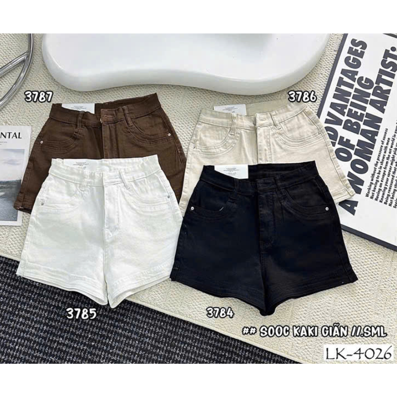 27655_122_20251215115310.png Quần Short Jean Trơn Nữ Không Co Giãn Đứng Form Chuẩn - Có 5 Màu Mặc Cực Xinh - QG295