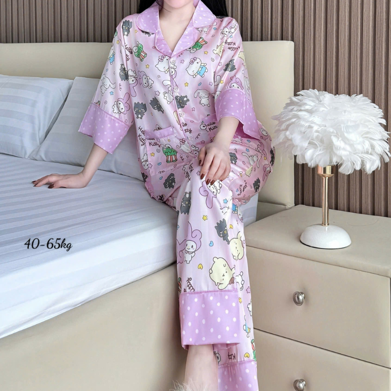 27668_50_20251216102235.png Đồ Bộ Ngủ Nữ - Đồ Bộ Quần Dài Họa Tiết Đơn Giản Mặc Mát Thoải Mái 40–65kg - DBO5202