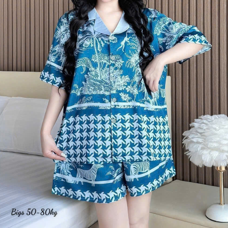 27671_79_20251216112328.png Đồ Bộ Ngủ Nữ Họa Tiết Sang Trọng Mặc Mát Thoải Mái Size Lớn 50–80kg - DBO5205