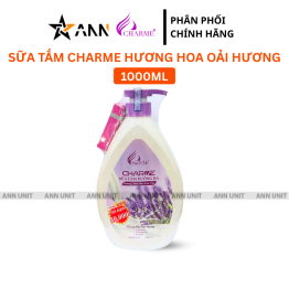 Sữa Tắm Charme Hương Hoa Oải Hương - Sữa Tắm Hương Nước Hoa Charme 1 Lít - 8936194698278