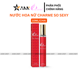 Nước Hoa Nữ Charme So Sexy 10ml Hương Thơm Quyến Rũ Cuốn Hút - CSS10MLLE