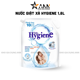 Nước Giặt Hygiene Hương Hoa Màu Trắng - Nước Giặt Quần Áo Đậm Đặc 1800ml - NGQA03