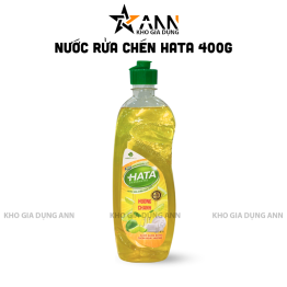 Nước Rửa Chén Sinh Học Hata Cleaners 400g - Nước Rửa Chén Hata Hương Chanh - 8938529135243